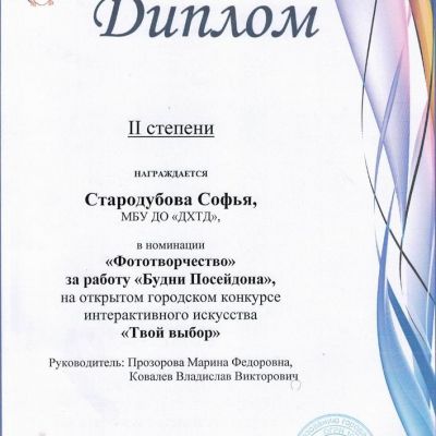 Дипломы и награды студии тележурналистики Панорама + за 2017-2018 учебный год