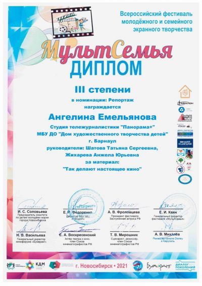 Победители в номинации 