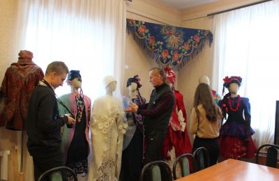 Студия детской тележурналистики «Панорама +» ДХТД в Государственном художественном музее Алтайского края.