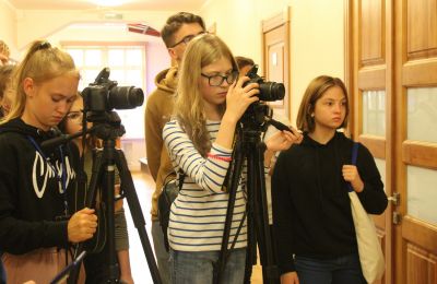 Студия тележурналистики «Панорама+»  на краевой профильной смене «Журналистский пленэр»