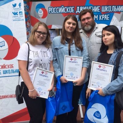 Студия тележурналистики «Панорама+» Дома художественного творчества детей города Барнаула  в краевом профильном лагере Российского движения школьников «Летний Фестиваль #РДШ22»