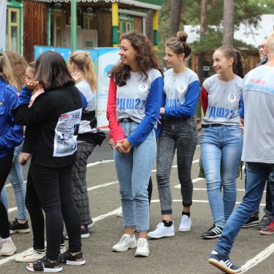 Студия тележурналистики «Панорама+» Дома художественного творчества детей города Барнаула  в краевом профильном лагере Российского движения школьников «Летний Фестиваль #РДШ22»