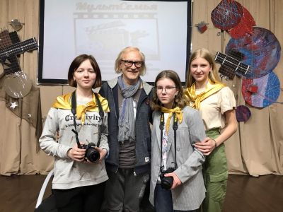 Юнкоры «Панорамы+» на на Всероссийском фестивале детского и семейного экранного творчества «МультСемья»