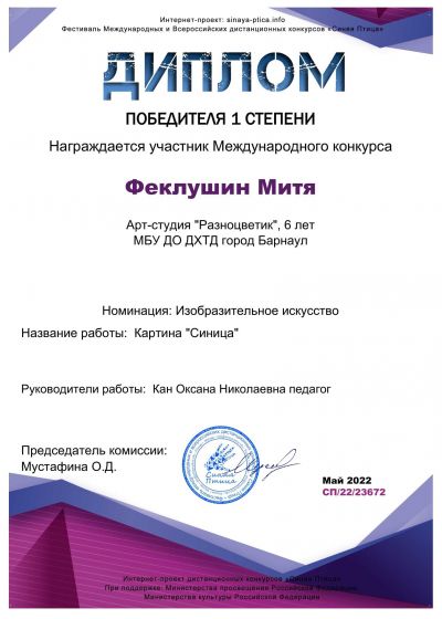 Достижения 2021-2022