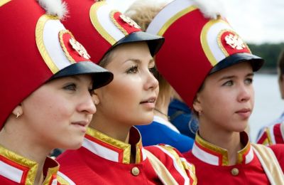 фотоотчет о Дне города ансамбля барабанщиц 