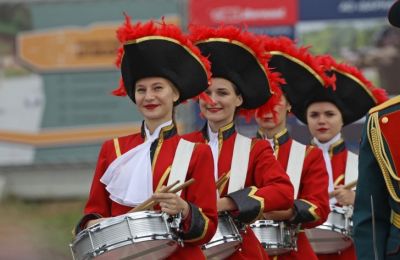 «Ритмы времени» Дома художественного творчества детей на открытии полигона им.  Михаила Калашникова