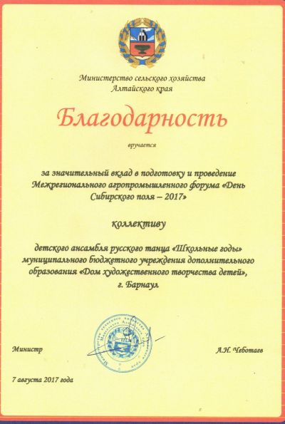 Достижения коллектива за 2017-2018 гг.