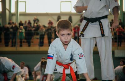 Фото участия школы каратэ Тикара додзё дома художественного творчества детей Барнаула в состязанияхв состязаниях