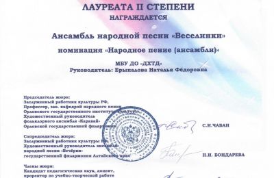 Достижения коллектива за 2020-2023 учебный год