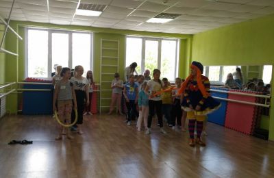 Открытие городского оздоровительного лагеря 