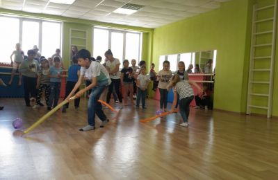 Открытие городского оздоровительного лагеря 