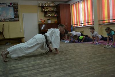 Вводное занятие по каратэ