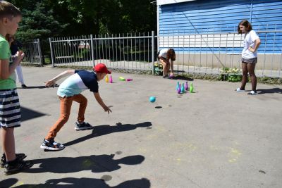 Посвящение в летнем оздоровительном лагере «Акварель»