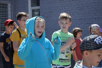 Посвящение в летнем оздоровительном лагере «Акварель»
