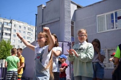 Посвящение в летнем оздоровительном лагере «Акварель»