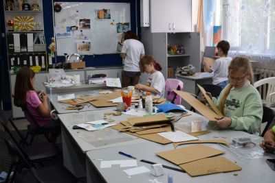 Посвящение в летнем оздоровительном лагере «Акварель»