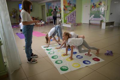 Посвящение в летнем оздоровительном лагере «Акварель»