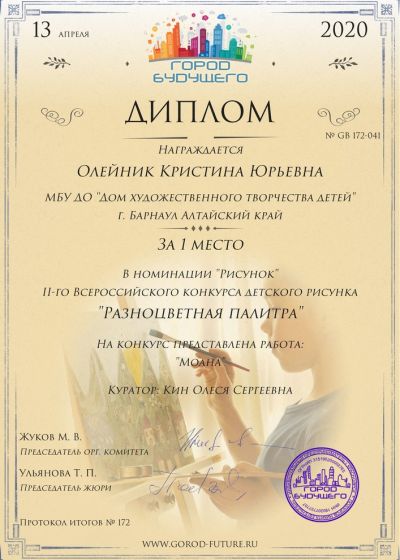 Достижение коллектива за 2019-2020 год