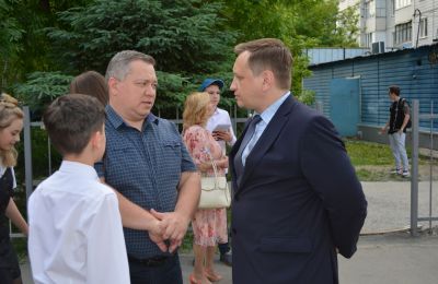 Визит Министра образования в Дом художественного творчества детей города Барнаула