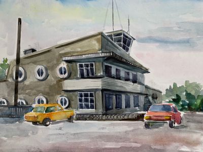 Выставка рисунков «Нарисуй этот мир», посвященная Дню города. ДХТД
