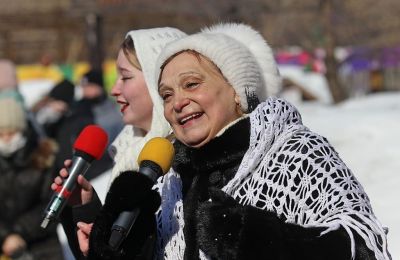 Коллективы Дома художественного творчества детей на масленичных гуляньях