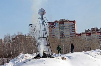 Коллективы Дома художественного творчества детей на масленичных гуляньях