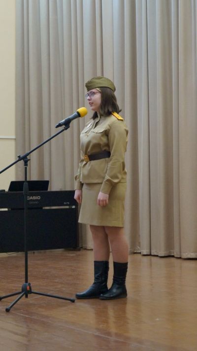 Районный этап окружного фестиваля патриотической песни им. В. Завьялова среди ОУ Индустриального района.