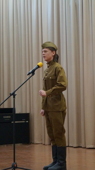 Районный этап окружного фестиваля патриотической песни им. В. Завьялова среди ОУ Индустриального района.