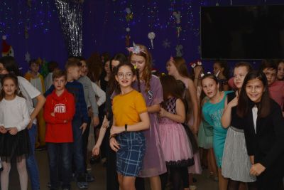 Новогодняя дискотека в ДХТД