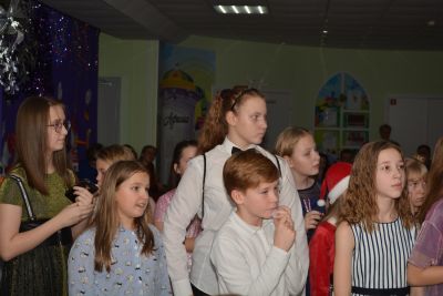 Новогодняя дискотека в ДХТД