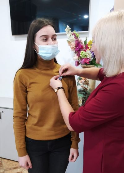 Награждение молодых педагогов