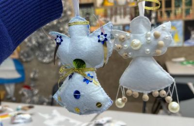 Мастер-класс «Рождественский ангелок»