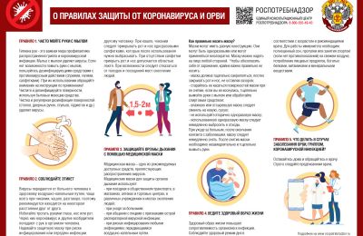Памятки по профилактике гриппа, ОРВИ и новой коронавирусной инфекции