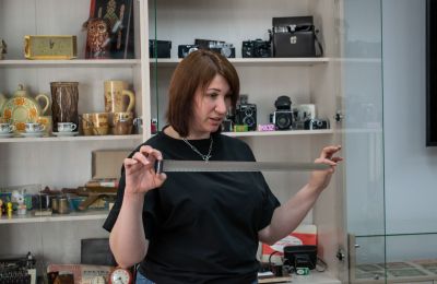 Студия тележурналистики «Панорама+» посетили историко-краеведческий музей «Поиск»