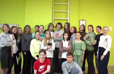 Художник-график Ксения Паршина в гостях у наших студийцев