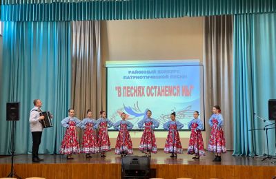 Фестиваль патриотической песни имени В. Завьялова «В песнях останемся мы» среди ОУ Индустриального района