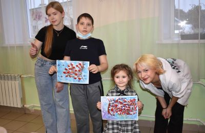 Наши коллективы посетили центр «Журавлики»
