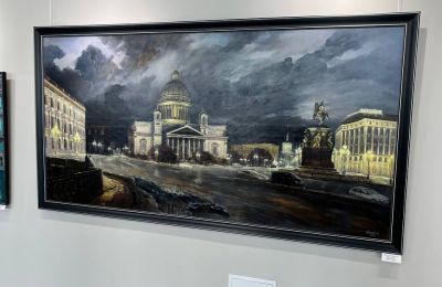 Визит студии изобразительного творчества «Палитра» на выставку «Арт-Алтай»