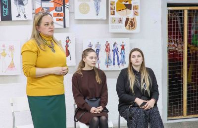 Церемония открытия выставки учебных и творческих работ студентов кафедры дизайна и архитектуры, кафедры графики и анимации «Алтайского государственного института культуры»