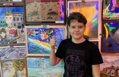 Каникулы изостудии «Акварель» с пользой