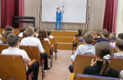 Студия Гармония в гостях в школе №117