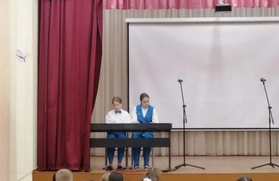 Студия Гармония в гостях в школе №117