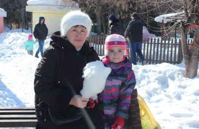 Масляничные гулянья Дома художественного творчества детей в парке Лесная сказка
