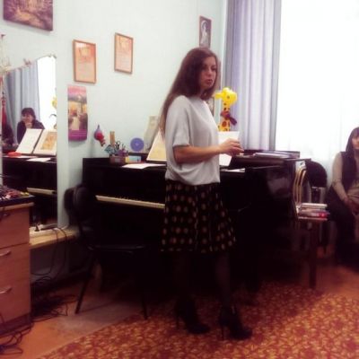 Мастер класс ДХТД Индустриального района для руководителей детских вокальных коллективов и студий. Ведущий Н.Селивёрстова (АКДТДМ)