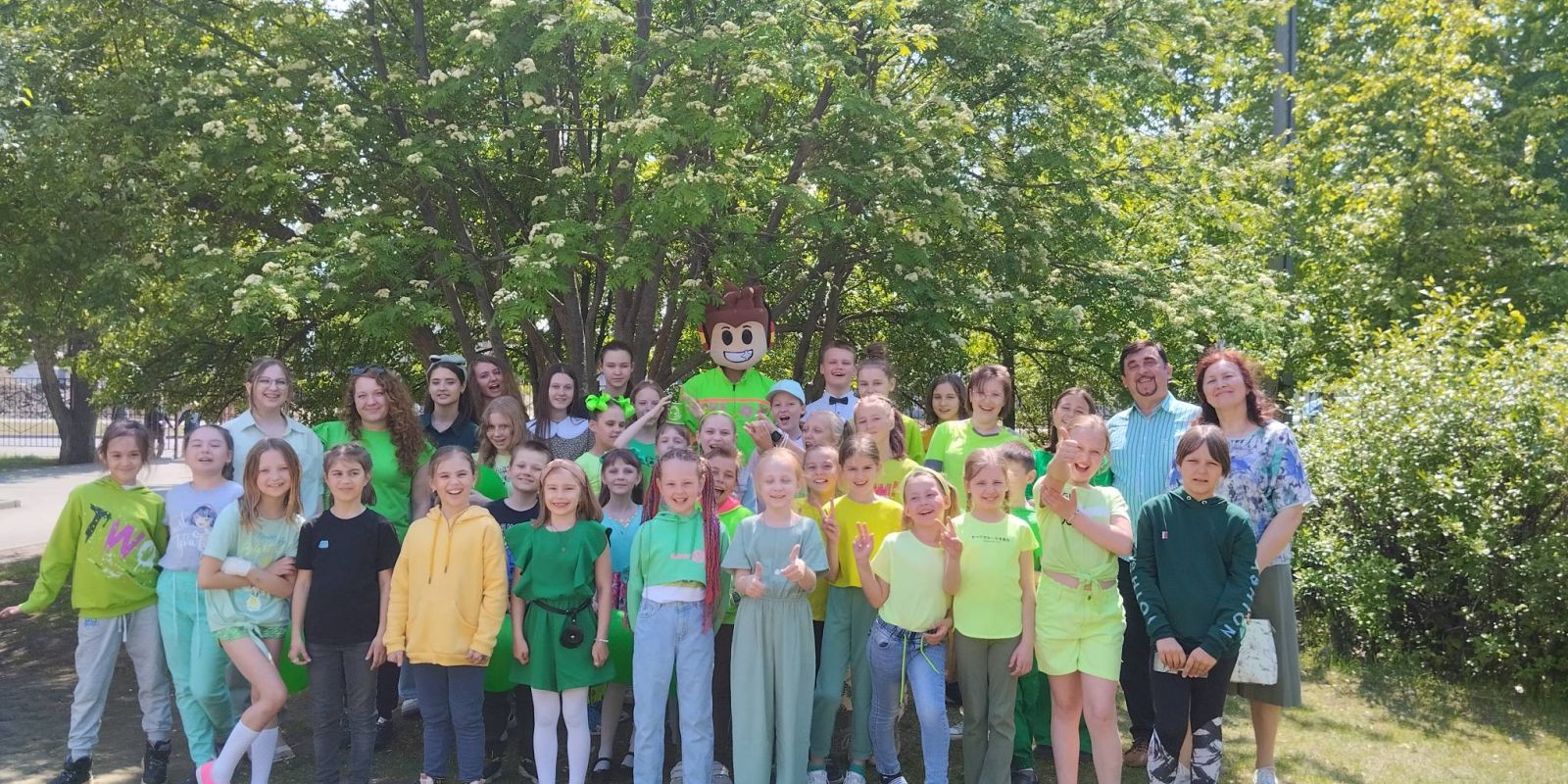 «Green party» в музыкальной студии Гармония